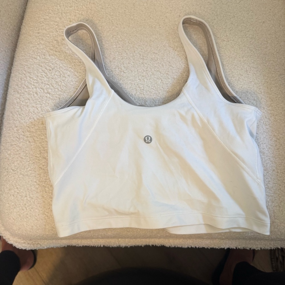 Lululemon Cream Sports Top